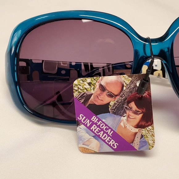 Design Line Bifocal SunReaders +1.50 Blue - Picture 9 of 9